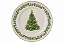 Prato Sobremesa Árvore Pinheiro de Natal 20 cm - Kit 02 Unidades - Imagem 2