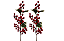 Galho Decorativo Frutas Vermelhas 55 cm - Kit c/ 2 Hastes - Imagem 1