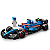 Lego Carro Corrida F-1 Visa Cash App Red Bull VCARB - Imagem 4