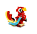Lego Dragão Vermelho 3 x 1 Creator 149 Peças 31145 - Imagem 3