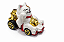 Hot Wheels  Carrinho Feline Lucky Branco  Escala 1:64 - Imagem 3