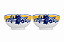 Bowl Tigela Cumbuca Concept Abacaxi 490 ml  - Kit 02 Peças - Imagem 2