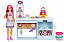 Barbie Play Set Confeitaria Padaria Chef de Cozinha - Mattel - Imagem 1