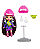 Barbie Extra Mini Minis Peace Love Vestido E.T Gorro Peace - Imagem 3