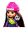 Barbie Extra Mini Minis Peace Love Vestido E.T Gorro Peace - Imagem 1