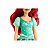 Boneca Princesa Ariel Pequena Sereia Cintilante Mattel - Imagem 4
