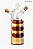 Galheteiro 2x1 Duo Azeite e Vinagre Vidro Borosilicato 320ml - Imagem 3