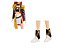 Boneca MIRA Articulada Guerreira do K-Pop Musical Golden - Imagem 1