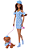 Boneca Barbie Look Iguais Teresa e Cachorrinho Twinning Looks - Imagem 1