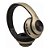 Fone Bluetooth Dobrável Headset Glam Dourado OEX - Imagem 1