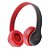 Fone Headset Essence Vermelho Bluetooth Dobrável Newlink - Imagem 1