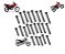 KIT PARAFUSOS MOTOR PARA 160 / 150 ( LEIA A DESCRIÇÃO) - Imagem 1