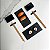 KIT PARA SUSHI SEM PERSONALIZAÇÃO - 2 PRATOS RETANGULARES 10X20CM (ACAB. RÚSTICO), 2 MOLHEIRAS, 2 APOIOS PARA HASHI - ARDÓSIA - COR GRAFITE - Imagem 1