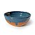 BOWL LUAR - CERÂMICA TERRACOTA - COR AZUL OCEANO - Imagem 1