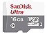 Cartão Memória 16gb Micro Sd Ultra 80mbs Classe10 Sandisk Original - Imagem 1
