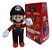 Boneco Mario Preto 23cm Action Figure Original Super Mario - Imagem 1