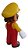 Boneco Mario Maker Amarelo 23cm Action Figure Original Super Mario - Imagem 4