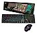 Kit Gamer Teclado Mecânico E Mouse 2400 Dpi Luminoso T640 - Imagem 1