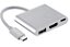 Adaptador Usb 3.1-c Multiporta Com Usb Hdmi E Usb-c Mackbook - Imagem 1