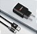 Carregador Turbo Power HRebos HS-165V 1 USB 6.0A QC4.0 com cabo de Micro USB V8 - Imagem 1