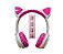 Fone Bluetooth Orelhas De Gato Com Led H'maston Ej-049 - Imagem 1