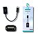 Cabo Otg Usb Fam Tipo C Fca Otg C15 15cm - Imagem 1