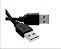 Cabo USB 2.0 Macho x Macho 2m LE-878 Lelong - Imagem 1