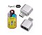 Adaptador USB OTG USB-A x USB-TipoC - Imagem 2