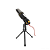 MT-020 Microfone Condensador P2 P/ Celular PC + Suporte Tomate - Imagem 1