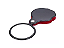 Lupa De Bolso Lente De Aumento Portátil 6CM LuaTek LK-061 - Imagem 1