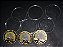 Kit com 3 Moedas Comemorativas do TOM & JERRY - Imagem 1