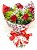 Buquê com 6 rosas - Imagem 1