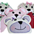 ALMOFADINHA DE BERÇOS URSO/CACHORRO - HIPOALERGÊNICO - ARTESANAL - Imagem 2