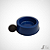 Kit Comedouro Azul e bolinha - Imagem 1