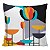 Kit 27029 4 Capas de Almofadas Decorativas 45x45cm c/Zíper - Imagem 3