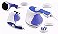 Massageador Orbital Relax Elétrico Celulite Modelador Afina Cintura 110V (MASSA - Imagem 3