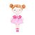 Boneca Bailarina Estrelada Rosa Gloveleya - by Metoo - Imagem 1