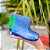 Galocha Kidsplash! Baby Transparente/Azul Neon Dino - Imagem 5