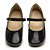 Sapatilha Boneca Infantil com Velcro Verniz Preto - Blue Infantis - Imagem 8