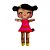 Boneca de Pano Inclusiva Aninha Vitiligo - G - Imagem 1