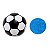 Bola de Futebol para Chá Revelação em Plástico - Rosa ou Azul - Imagem 3