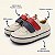 Tênis Infantil Masculino Gelo com Velcro Vermelho e Azul Marinho - Blue Infantis - Imagem 3