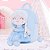 Mochila infantil Gloveleya by Metoo Princesas com Boneca removível Elsa Frozen - Imagem 4