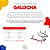 Galocha Kidsplash! Baby Preta Foguete - Imagem 3