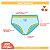 Kit com 6 Calcinhas Infantil - Tam. 04 ao 10 - Imagem 5