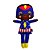 Boneco de Pano Herói Negro - G - Imagem 1