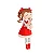 Boneca Metoo com caixa Angela Glitter Natal Original - Imagem 2