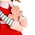 Boneca Metoo com caixa Angela Glitter Natal Original - Imagem 6