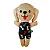 Boneco de Pano Golden Ossinhos - M - Imagem 1