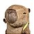 Pelúcia Capivara Mochila Tartaruga - 20cm - Imagem 4